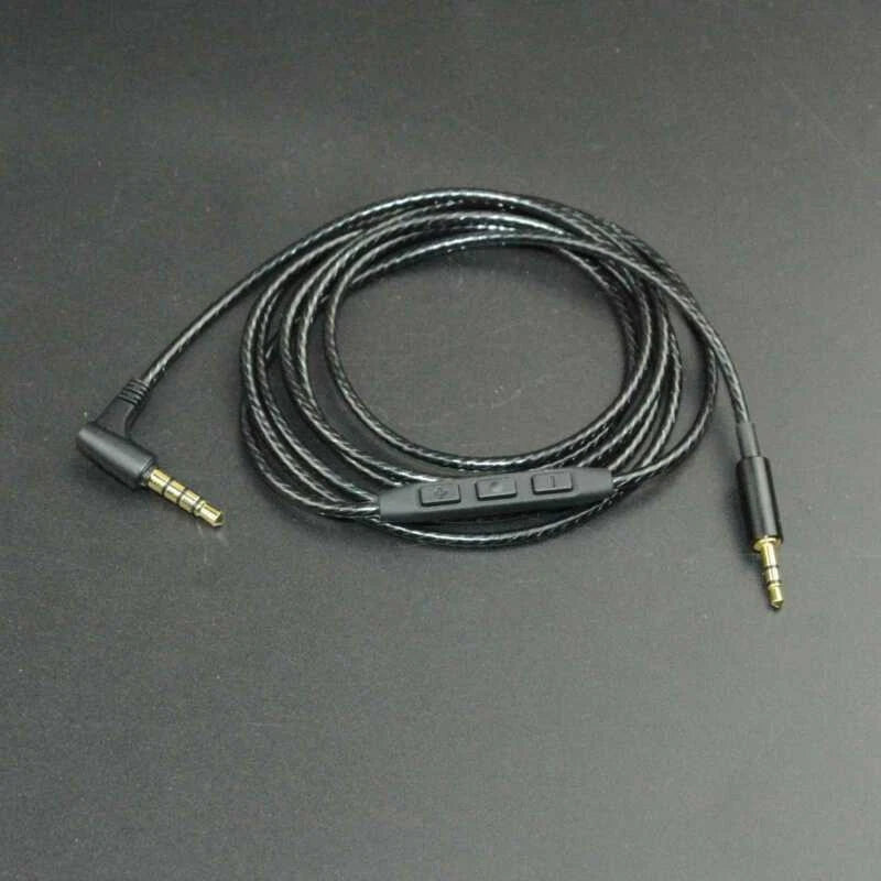 3.5mm To 2.5mm Audio Cable w/ Control For AKG K450 K451 K452 K480 Q460 Headset