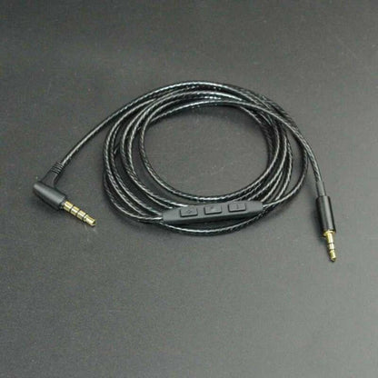 3.5mm To 2.5mm Audio Cable w/ Control For AKG K450 K451 K452 K480 Q460 Headset