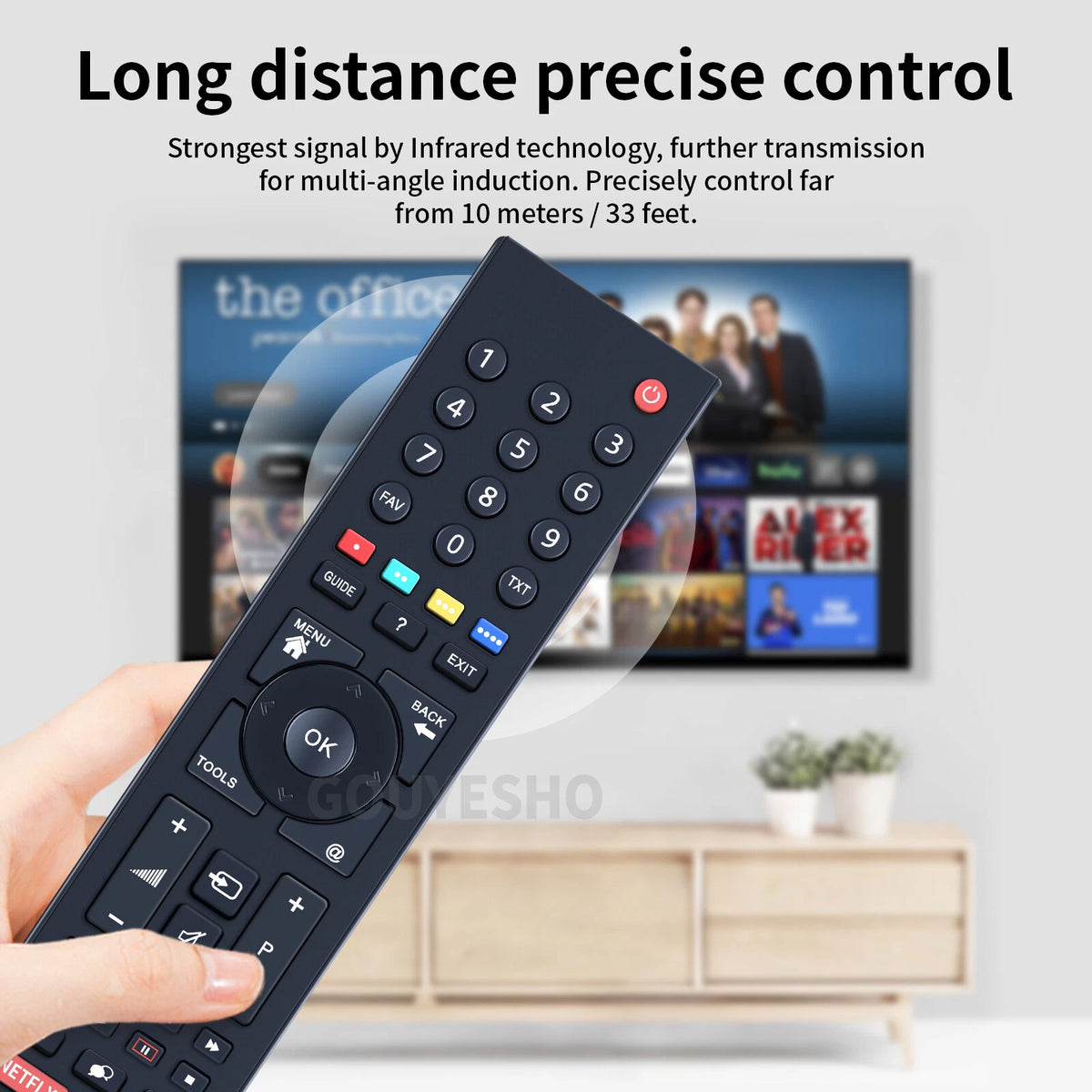 For Grundig LCD TV TP7187R TP7 TP7187 Replacement Remote Control