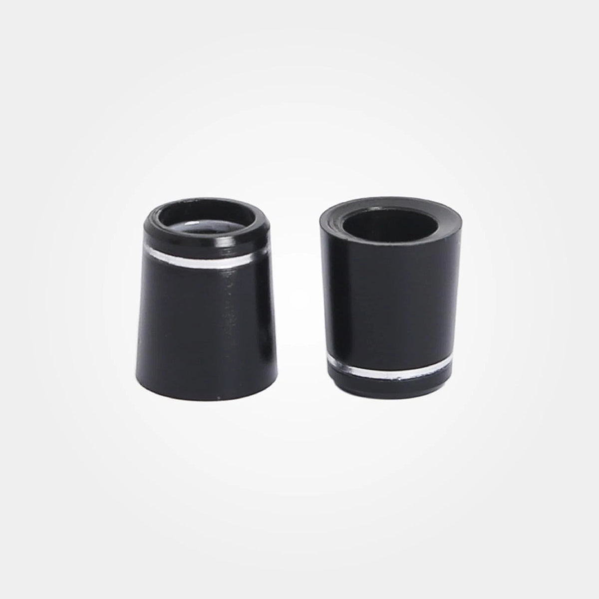 Mariyandh 12 Pcs 0.355'' Black Golf Club Ferrules for Irons Shaft