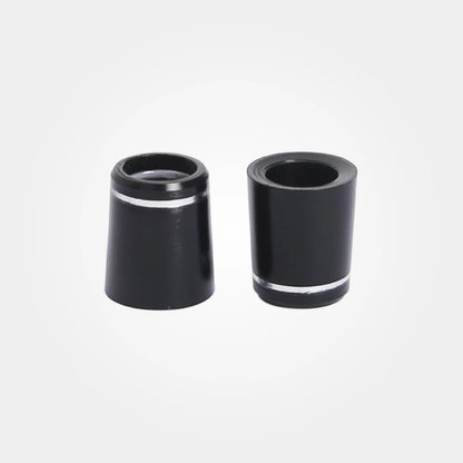 Mariyandh 12 Pcs 0.355'' Black Golf Club Ferrules for Irons Shaft