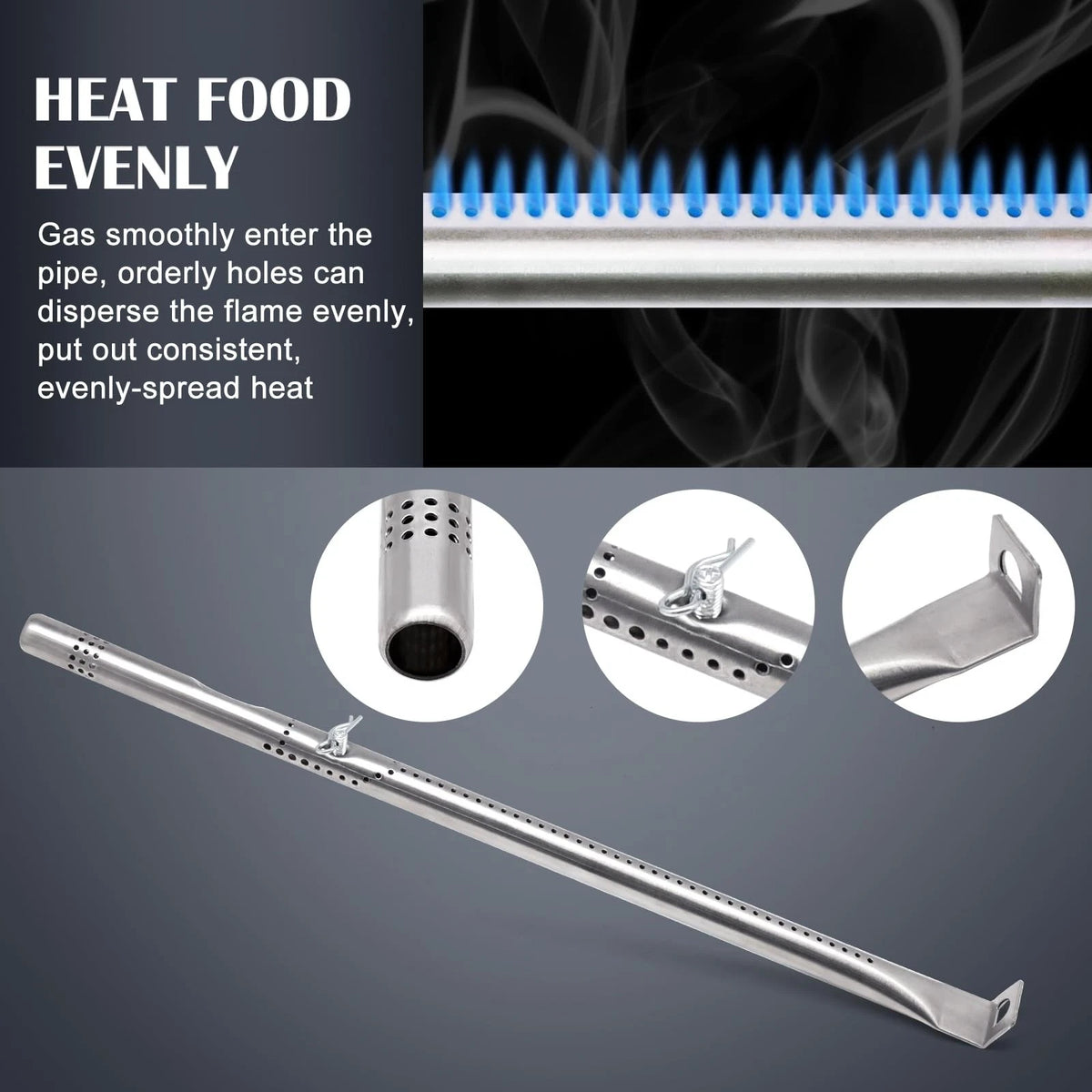 463448021 Grill Replacement Parts for Charbroil 5-Burner + Igniter