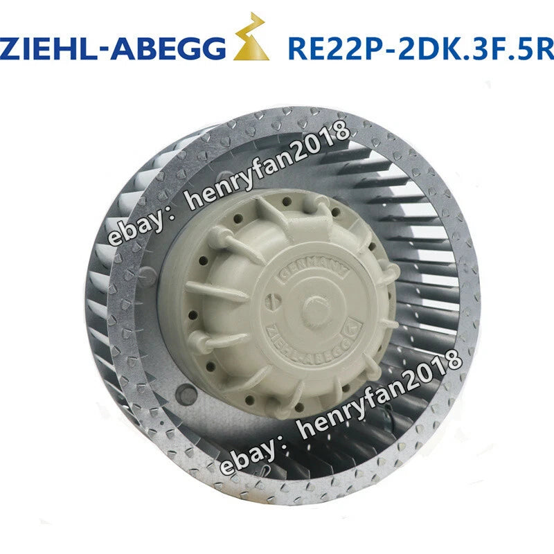 RE22P-2DK.3F.5R Ziehl-abegg 400V 0.49KW Cooling Fan For Siemens Servo Motor Fan