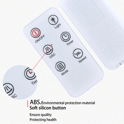 Replacement Remote Control For Antarctic Star 43 inch Tower Fan