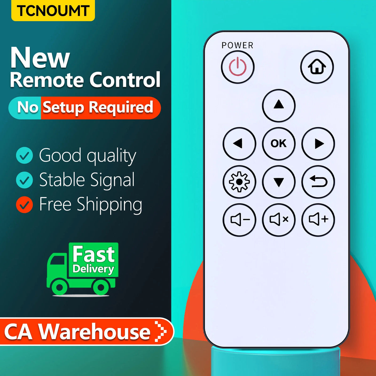 Remote Control for ViewSonic M1 mini Plus Pocket Cinema Projector