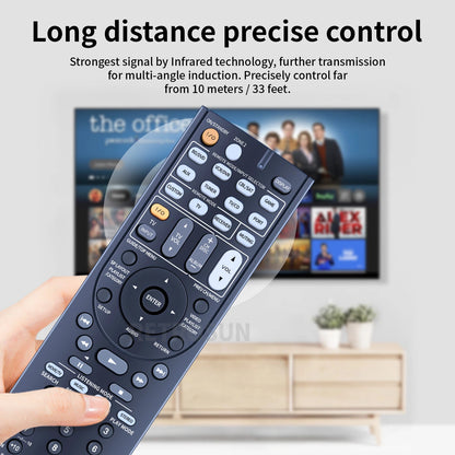 RC-764M Remote Control For Onkyo AV Receiver TX-SR508 HT-S5300 HT-S6300