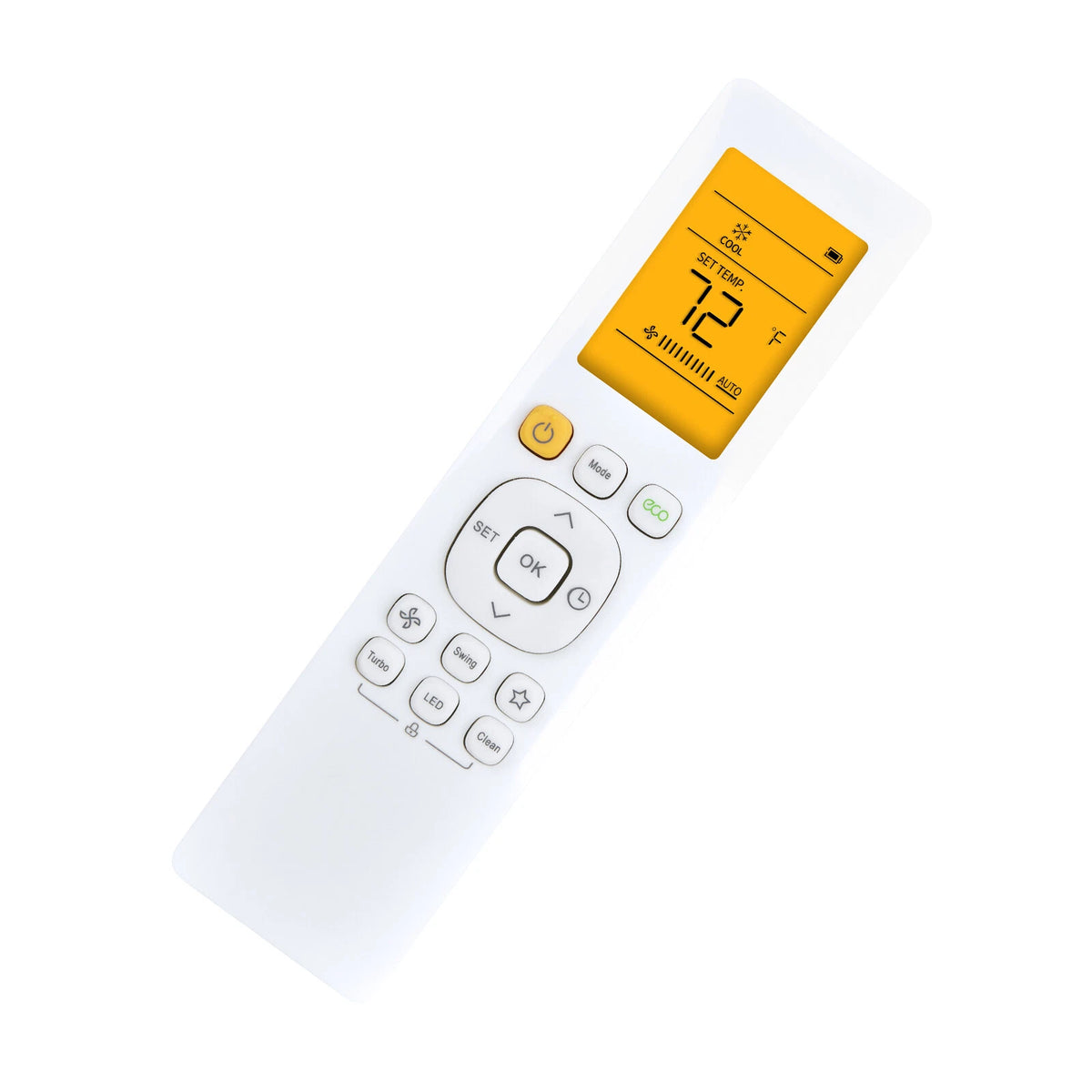 Remote Control For Pioneer 12,000 BTU 21.4 SEER2 Ductless Mini-Split Inverter+