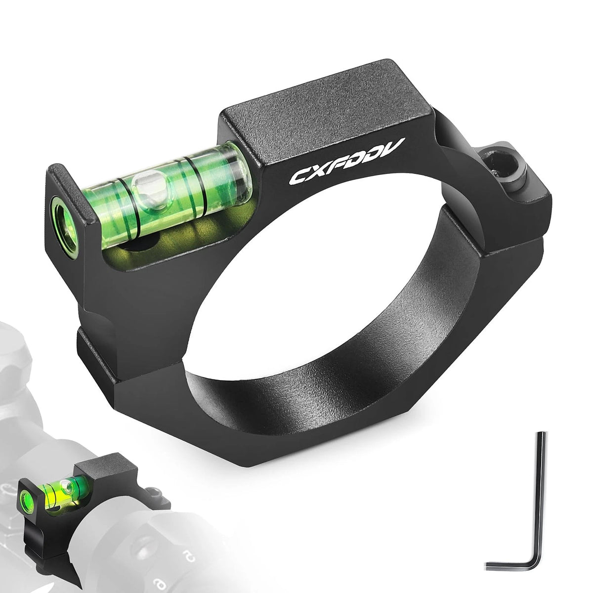 Rifle Scope Level Bubble-Scope Leveling Kit, Bubble 1 inch, green