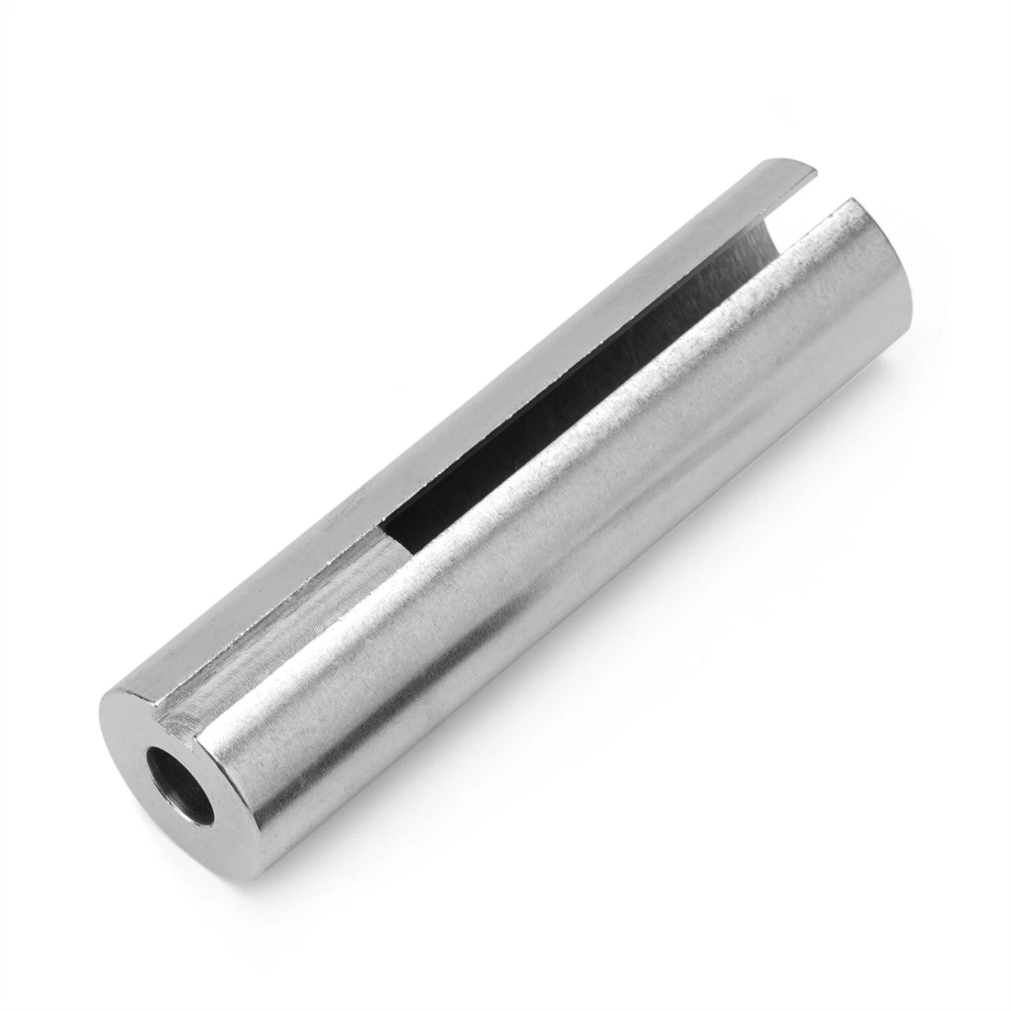 Extended 1 to 1 1/ 8 inch 1/4" Key Gas Engine Pulley Crank Shaft Sleeve Adapter