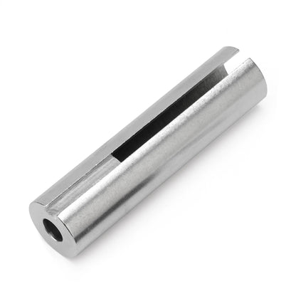 Extended 1 to 1 1/ 8 inch 1/4" Key Gas Engine Pulley Crank Shaft Sleeve Adapter