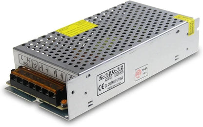 ALITOVE 12V 15A 180W Power Supply Transformer Switch AC 110V /