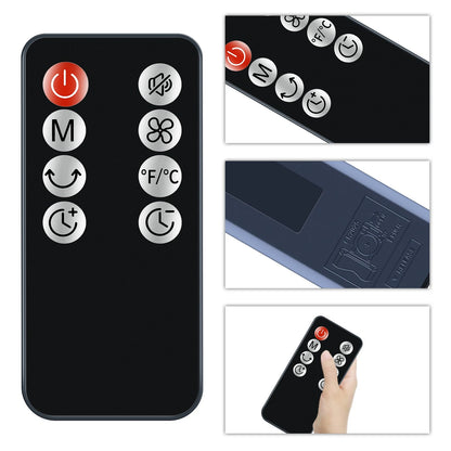 Remote Control For JRD 13'' Tower Fan FTS005R