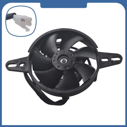 4" Universal Radiator Fan 12V 24W Max For Chinese Quads ATVs Motorcycles Cooling