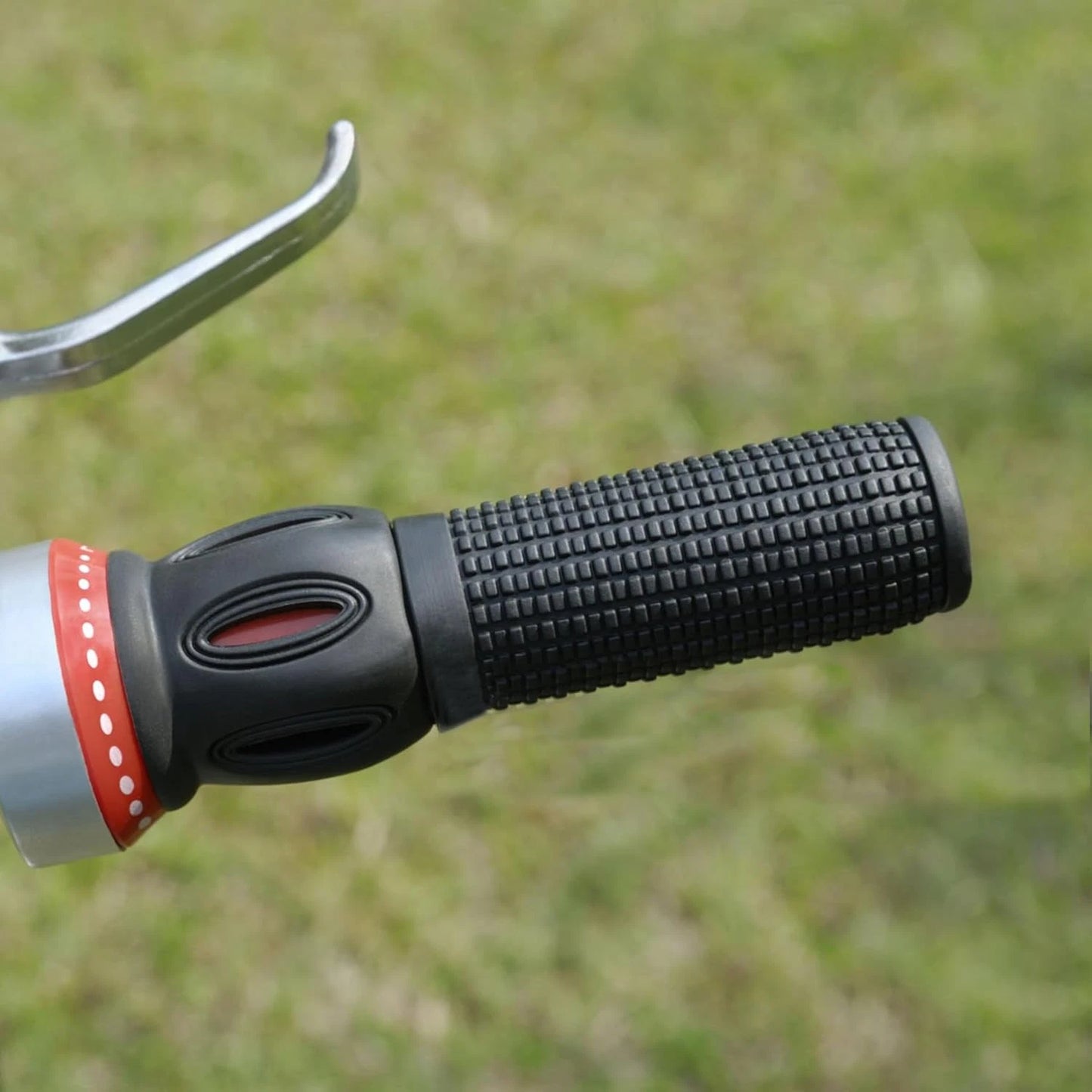 1 Pair MTB Bike Short Handlebar Grips 20x74mm/0.78x2.91inch, Normal, Black