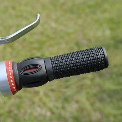 1 Pair MTB Bike Short Handlebar Grips 20x74mm/0.78x2.91inch, Normal, Black