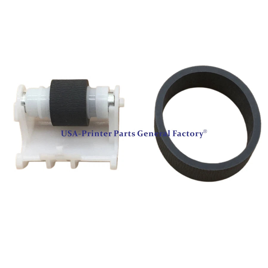 Feed Separation Pickup Roller Rubber Tire Fits For EPSON L1118 L3119 L3106 L3118