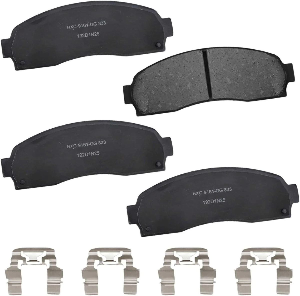 Bendix Premium SBC833 Ceramic Front Brake Pads for Select Models Ford...