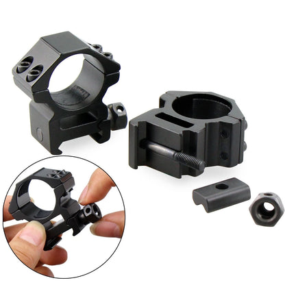 Modkin Rifle Scope Rings, Medium Profile Mounts for Picatinny Rail (1...
