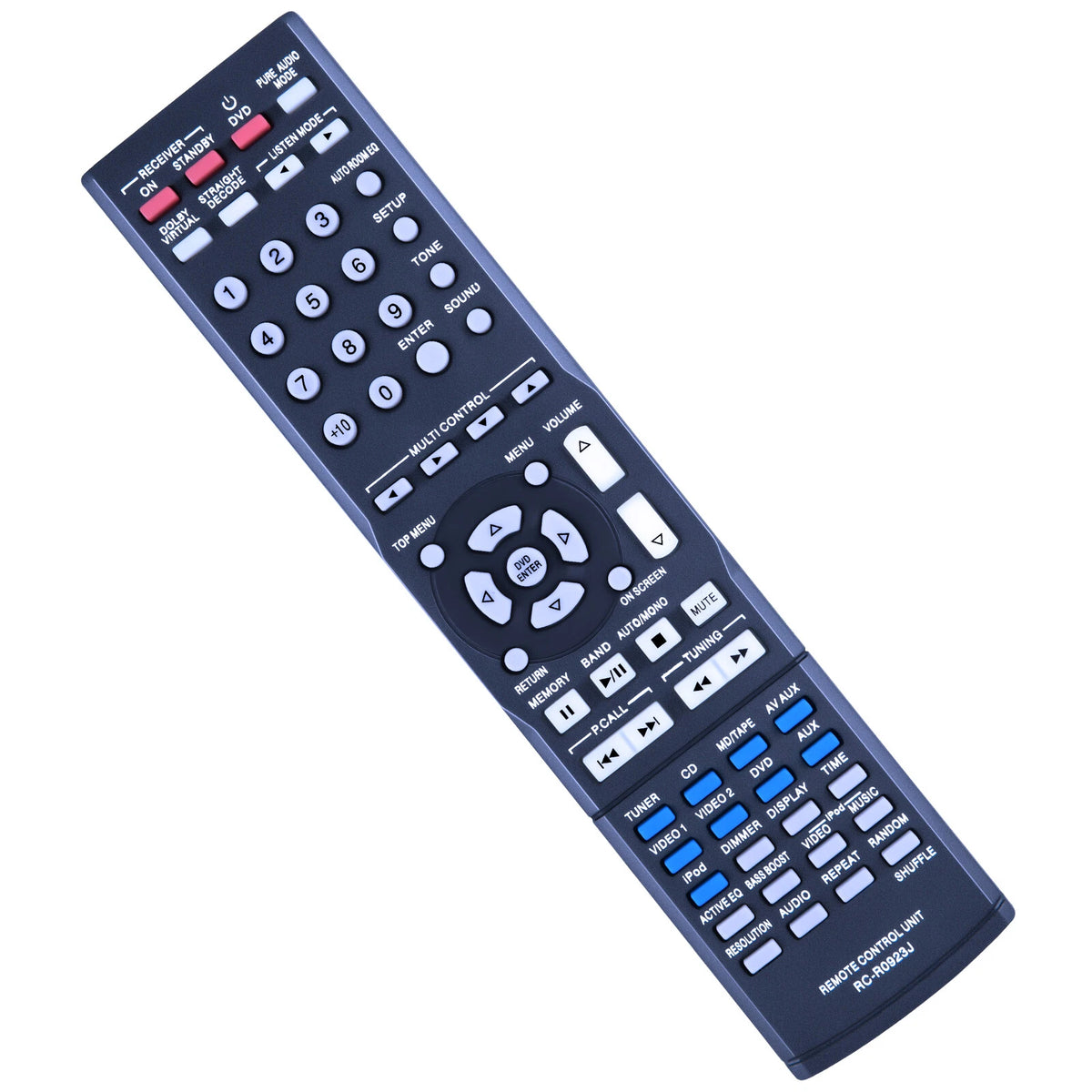RC-R0923J For Kenwood AV Receiver Remote Control KRF-V9300D RC-R0733