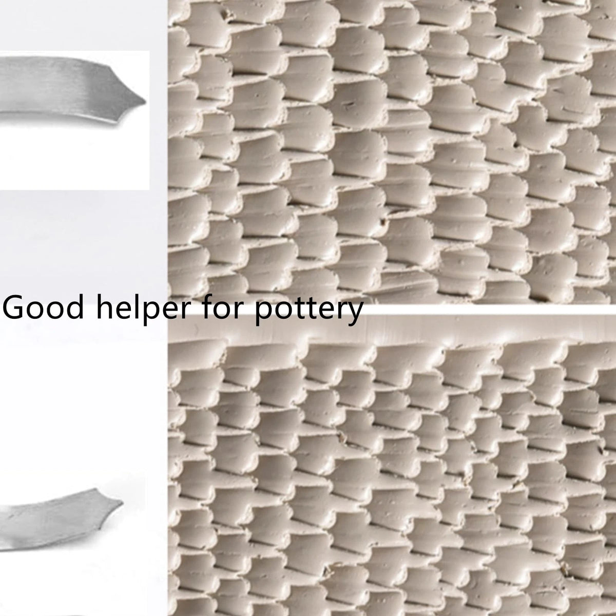 Pottery Clay Shaping Knives,Stainless Steel Tools silvery