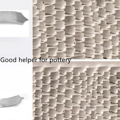 Pottery Clay Shaping Knives,Stainless Steel Tools silvery