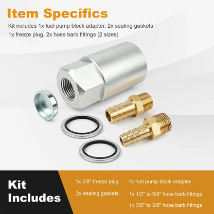 Electric Fuel Pump Conversion Kit F6TZ-9350-A, F6TZ9350A For Ford OBS 7.3L
