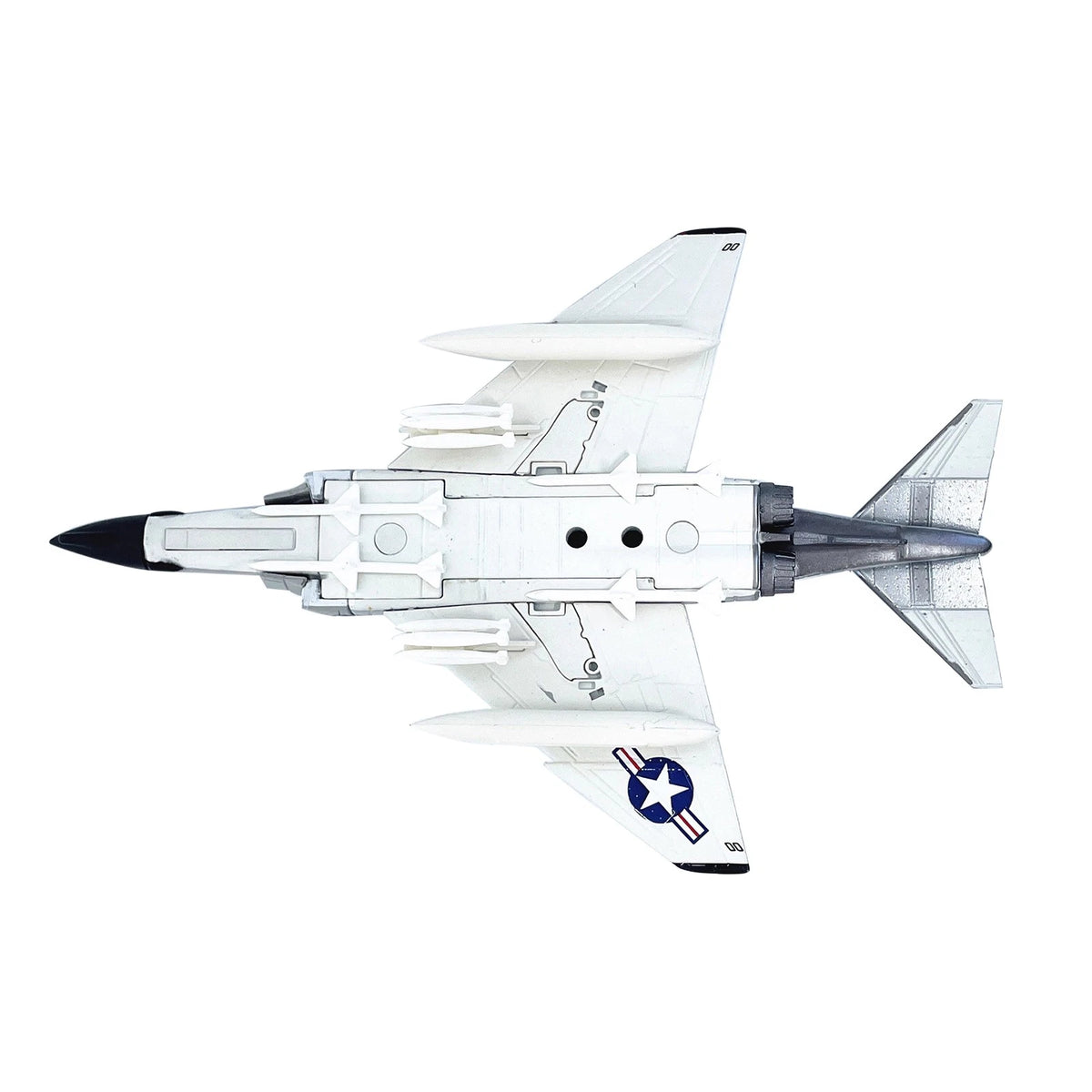 14cm Diecast Alloy 1/144 Scale F-4 Phantom II Fighter Desk Model