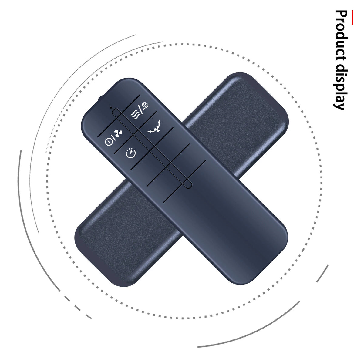 Remote Control For Holmes 15VX2R03 4 Button Fan Black Replacement