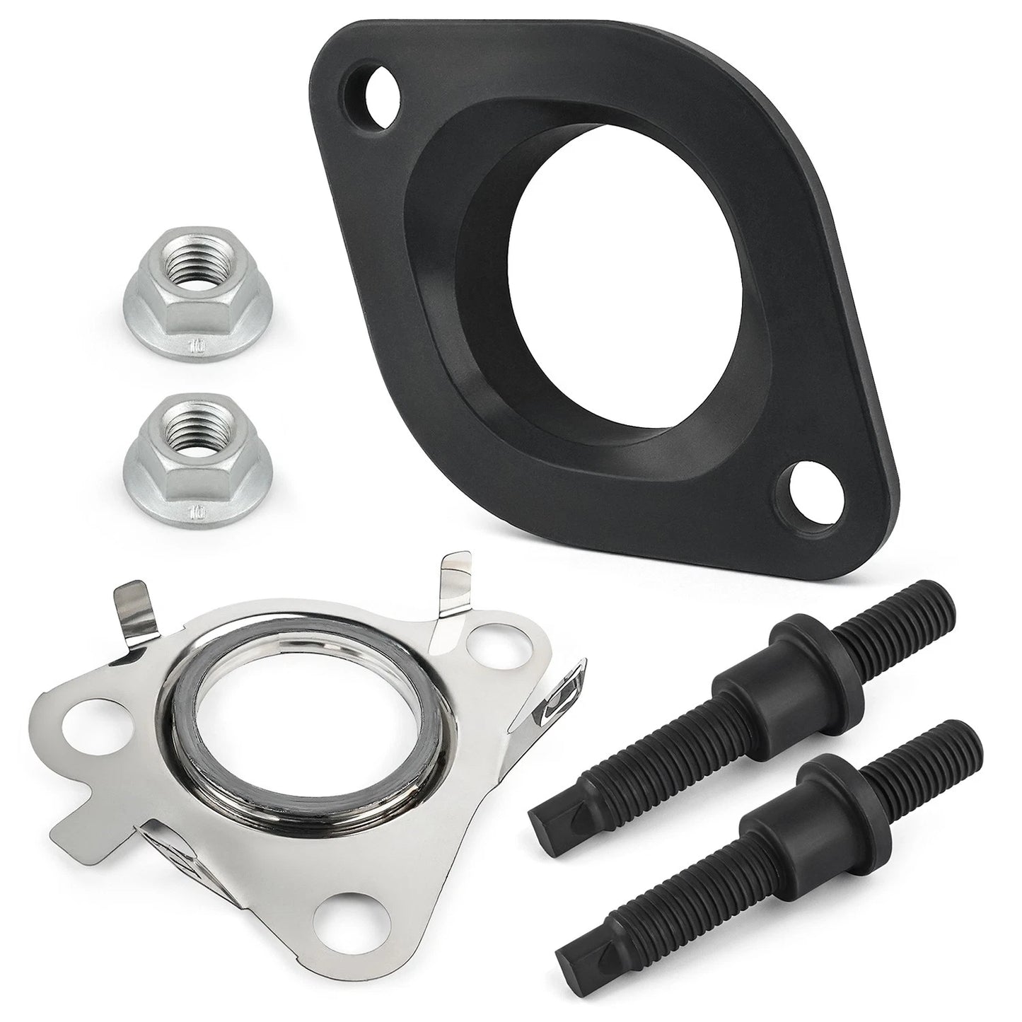 Catalytic Converter Adapter & Gasket Kit BL3Z9N496A for Ford EcoBoost V6 Engine