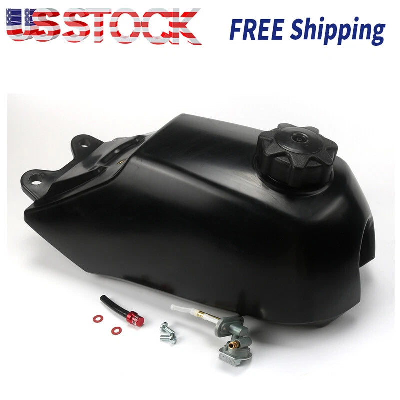 Fuel Tank For 1985-1988 Yamaha Big Wheel 200 BW 200 Plastic Black