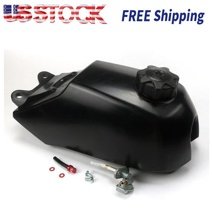 Fuel Tank For 1985-1988 Yamaha Big Wheel 200 BW 200 Plastic Black