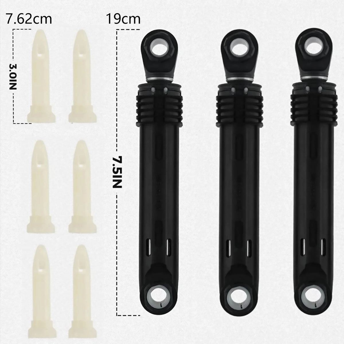 3Pcs 383EER3001G Washer Shock Absorber Replacement Part For LG Washing Machine
