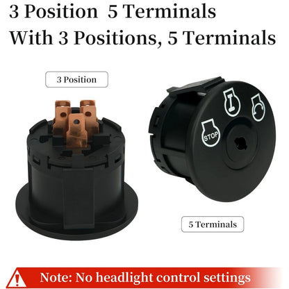1 * Lawn Mower Ignition Starter Switch With Keys For John Deere: M148279,