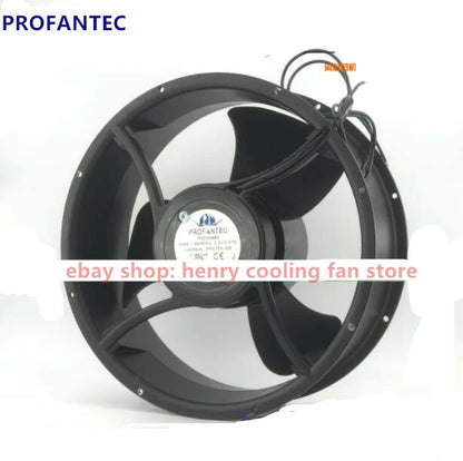 For PROFANTEC P2259HBL 230V 0.24A 254x89mm Electric control cabinet cooling fan