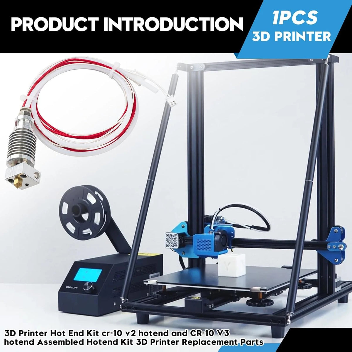 3D Printer Hot End Kit,cr-10 v2 hotend and CR-10 V3 ，Assembled Hotend...