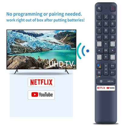 RC901V FMR1 Remote Control For TCL LED TV 32A323 40A323 43P30FS 49P30FS