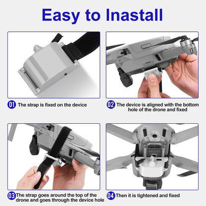 Universal payload delivery system for drone Release Device, Payload gray