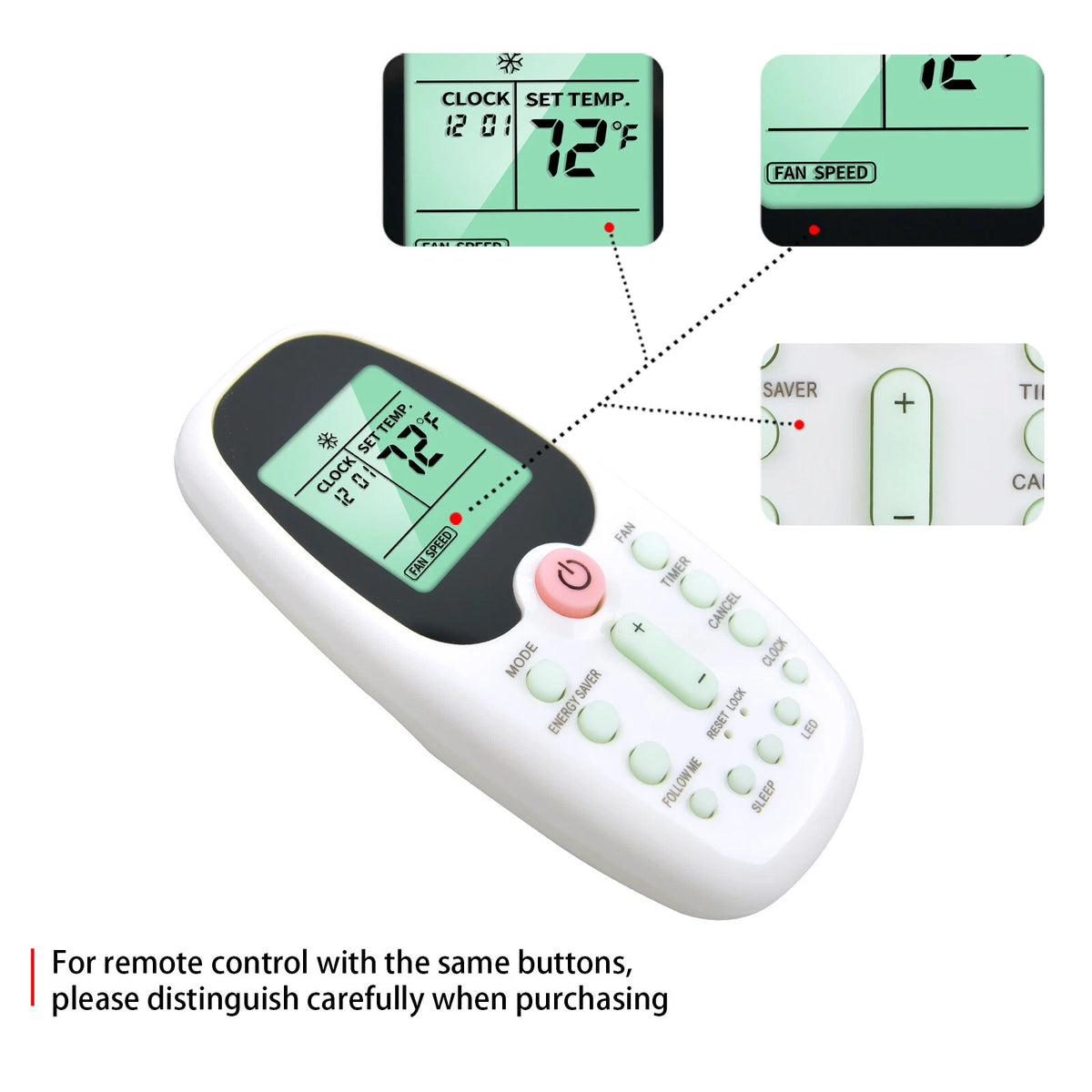 Remote Control For Danby Air Conditioner 2033550A9500 2033550A1115 2033550A9980