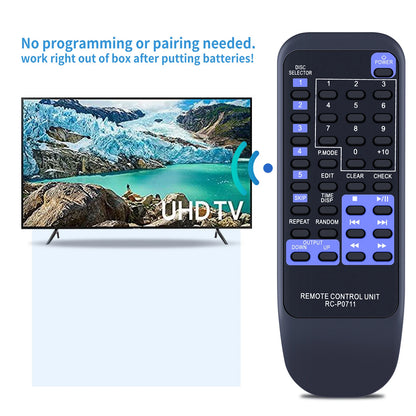 RC-P0711 Remote Control For Kenwood CD Player CD406 CD403 CD404 CD406