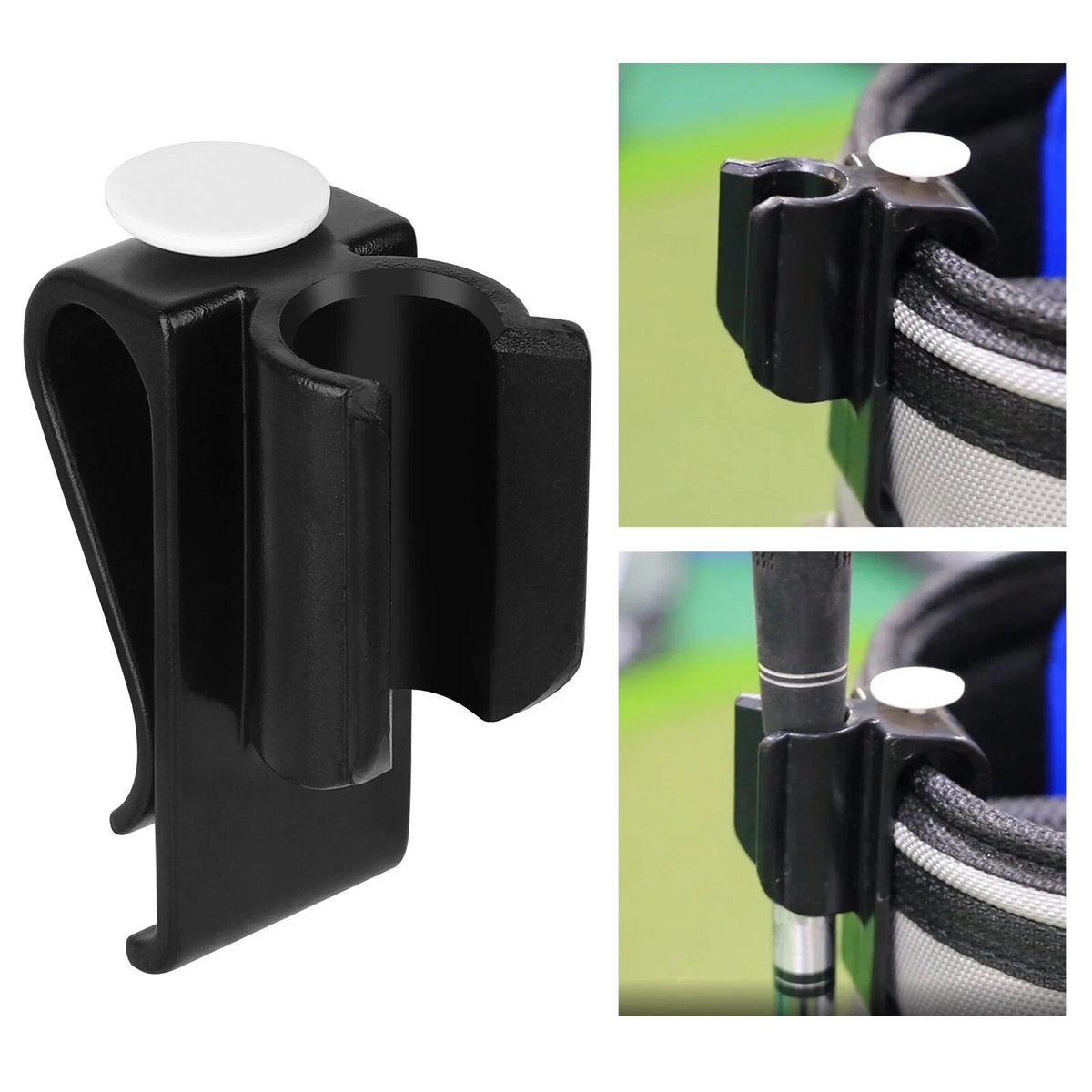 14pcs Plastic Golf Club Clip For Bag Putter Holder Iron Driver Ball Marker White