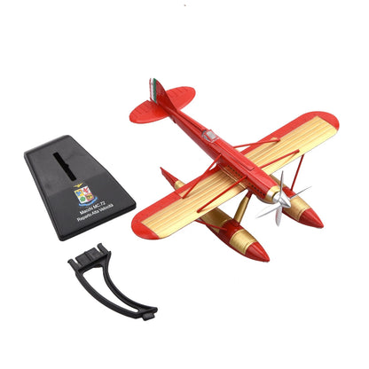 12cm Diecast Alloy 1/72 Scale WWI Italy Macchi MC.72 Racing Seaplane Decor Gift