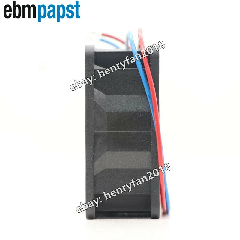 Ebm-papst 612NLE Axial Fan DC 12V 0.35W 29mA 60*60*25MM 19m3/h Cooling Fan 2Wire
