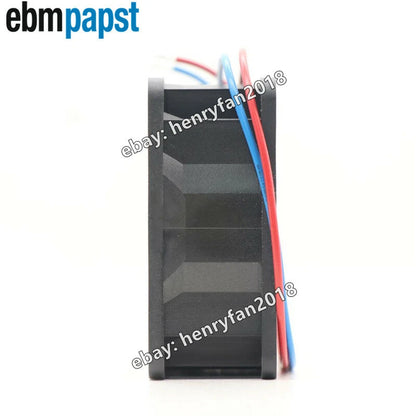 Ebm-papst 612NLE Axial Fan DC 12V 0.35W 29mA 60*60*25MM 19m3/h Cooling Fan 2Wire