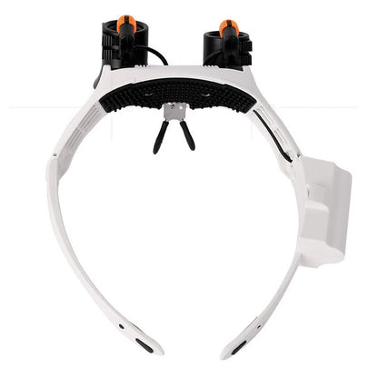 3-10X Adjustable LED Headband Magnifying Glasses Jeweler Watchmaker Repair Tool