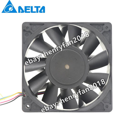 Delta Fan PFB1224UHE DC 24V 2.40A 120*120*38MM 4-Wires Inverter Cooling Fan