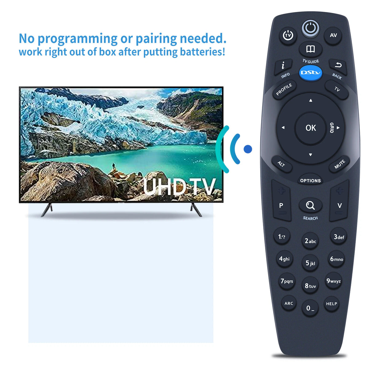Replacement Remote Control For DStv B6