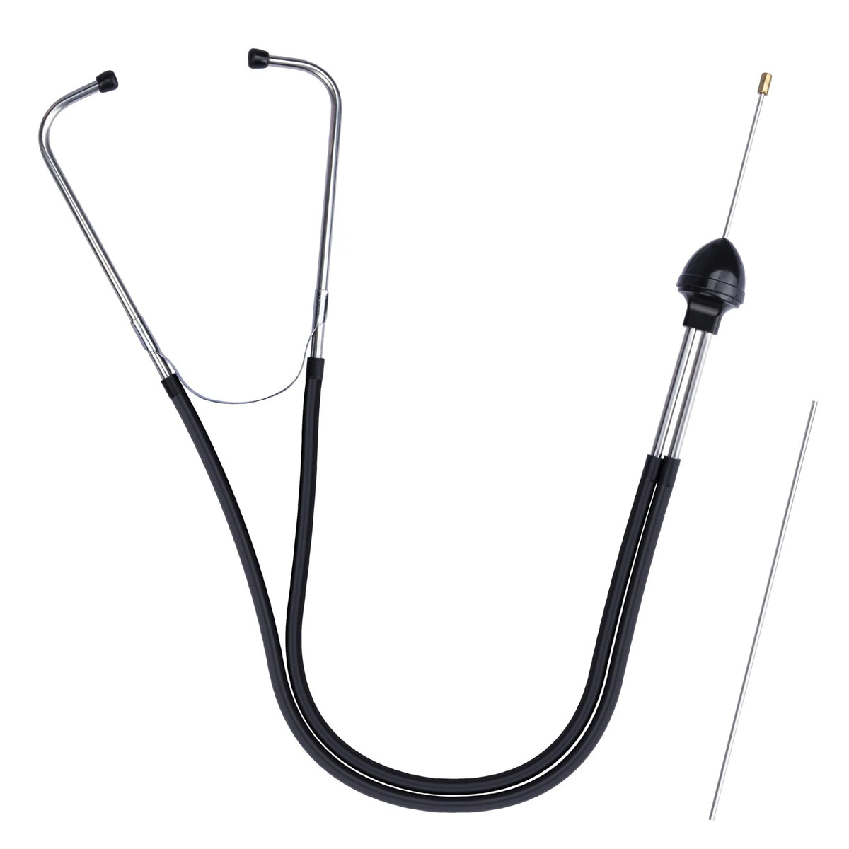 Sixzoo Mechanic Stethoscope, Auto Stethoscope with 8.46" Metal Probe, 1 pcs