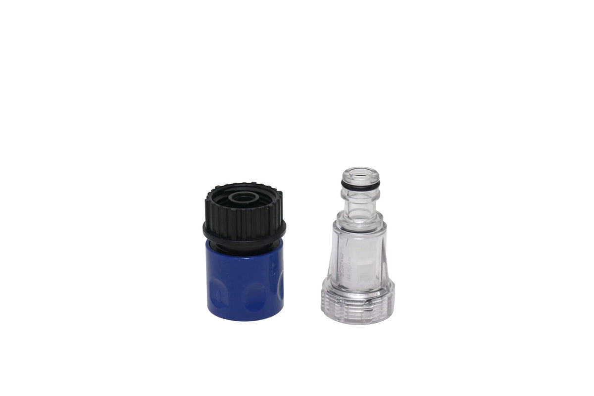 Valley Industries Quick Connect Pressure Washer Garden Hose Adapter - Blue
