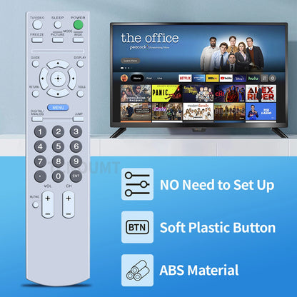 RM-YD012 Remote Control For Sony TV KDL-40V2500 KDL-46V2500 KDL-V32XBR2