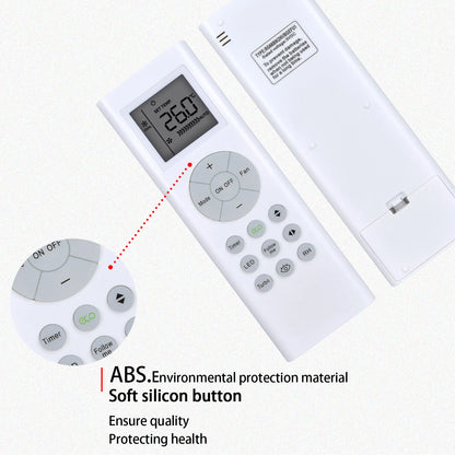 Remote Control For Bryant Senville Midea Air Conditioner RG66B9(2H)/BGEFU1